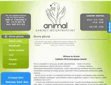 Tablet Screenshot of animal-jaslo.pl
